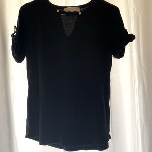 Black Michael Kors dress shirt